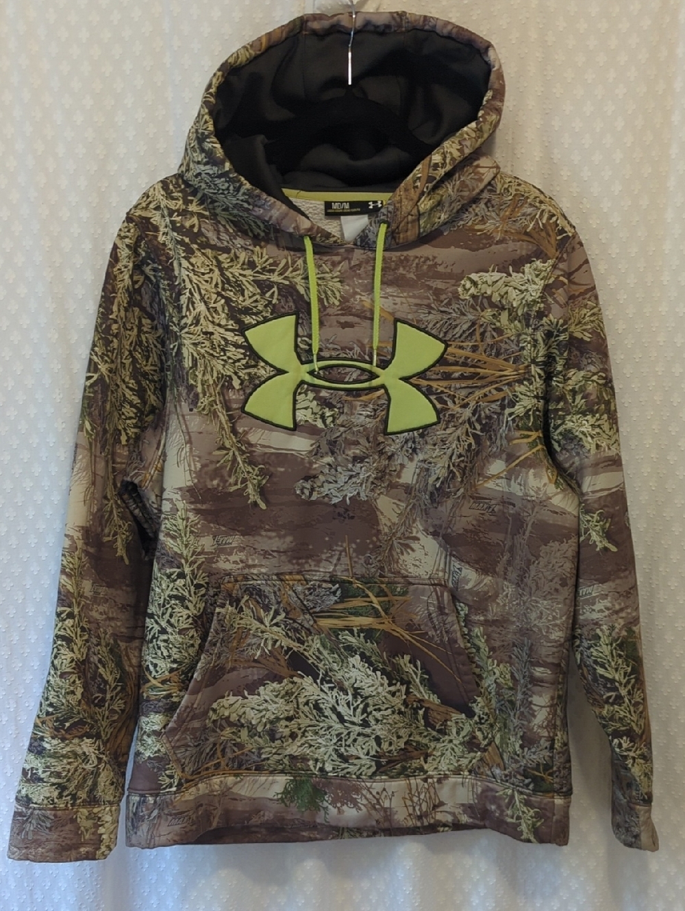 Under Armour Realtree Max 1 Advantage Men's Cammo Hoodie Size M